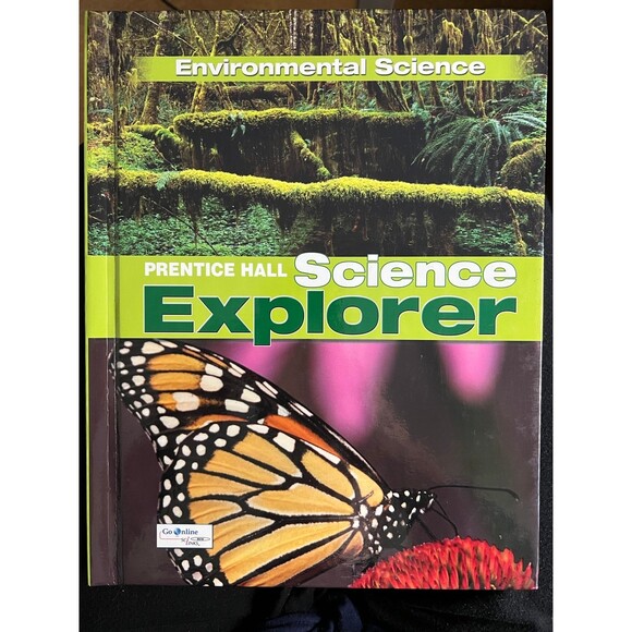 Prentice Hall SCIENCE EXPLORER Environmental Science Textbook (Bx X) - Picture 1 of 7